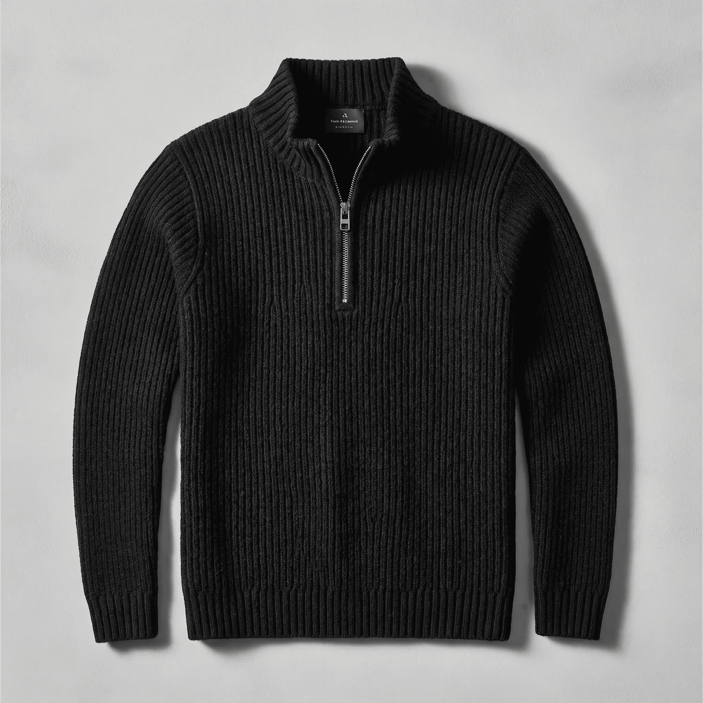 Seza Fine Rib Sweater