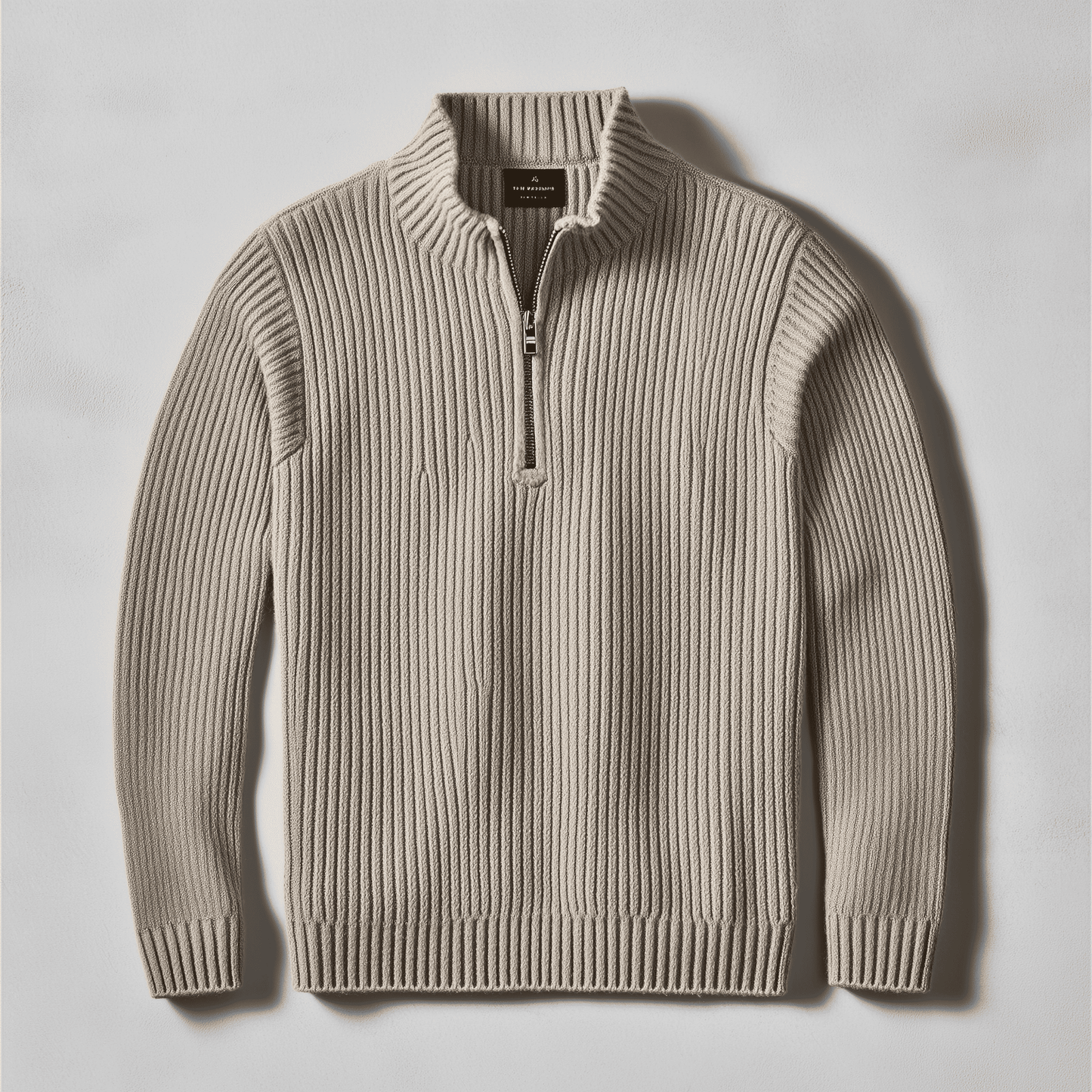 Seza Fine Rib Sweater