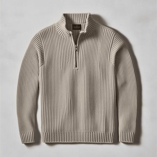 Seza Fine Rib Sweater