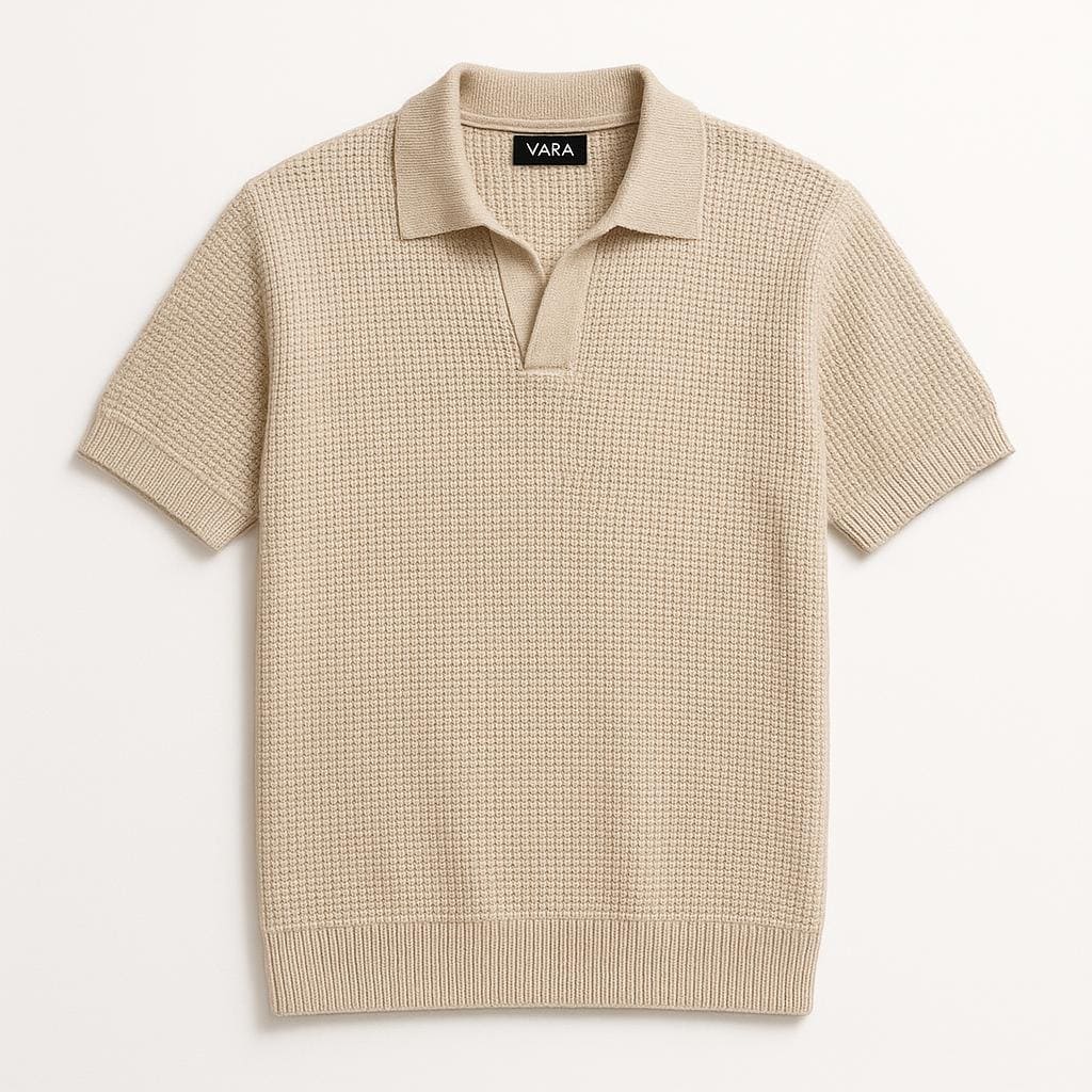 Amalfi Waffle Knit Polo