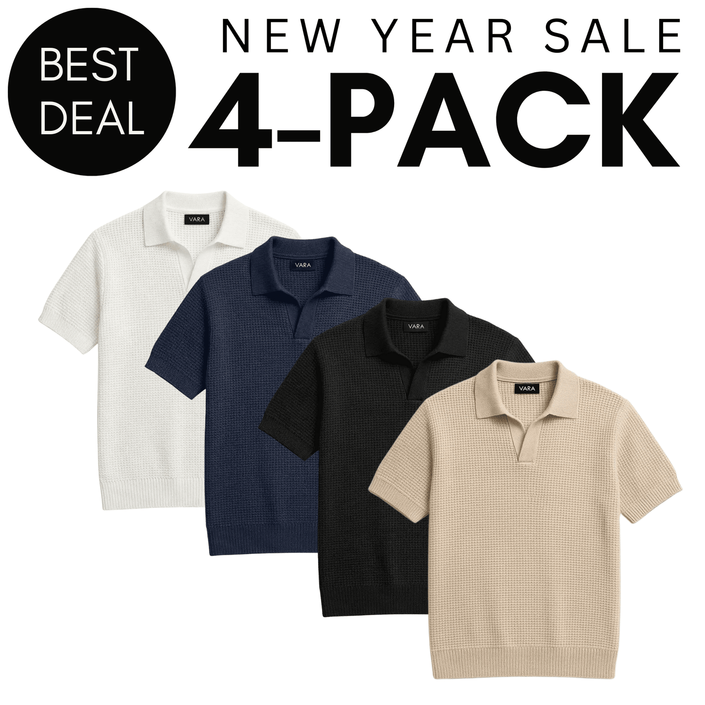 Amalfi Waffle Knit Polo