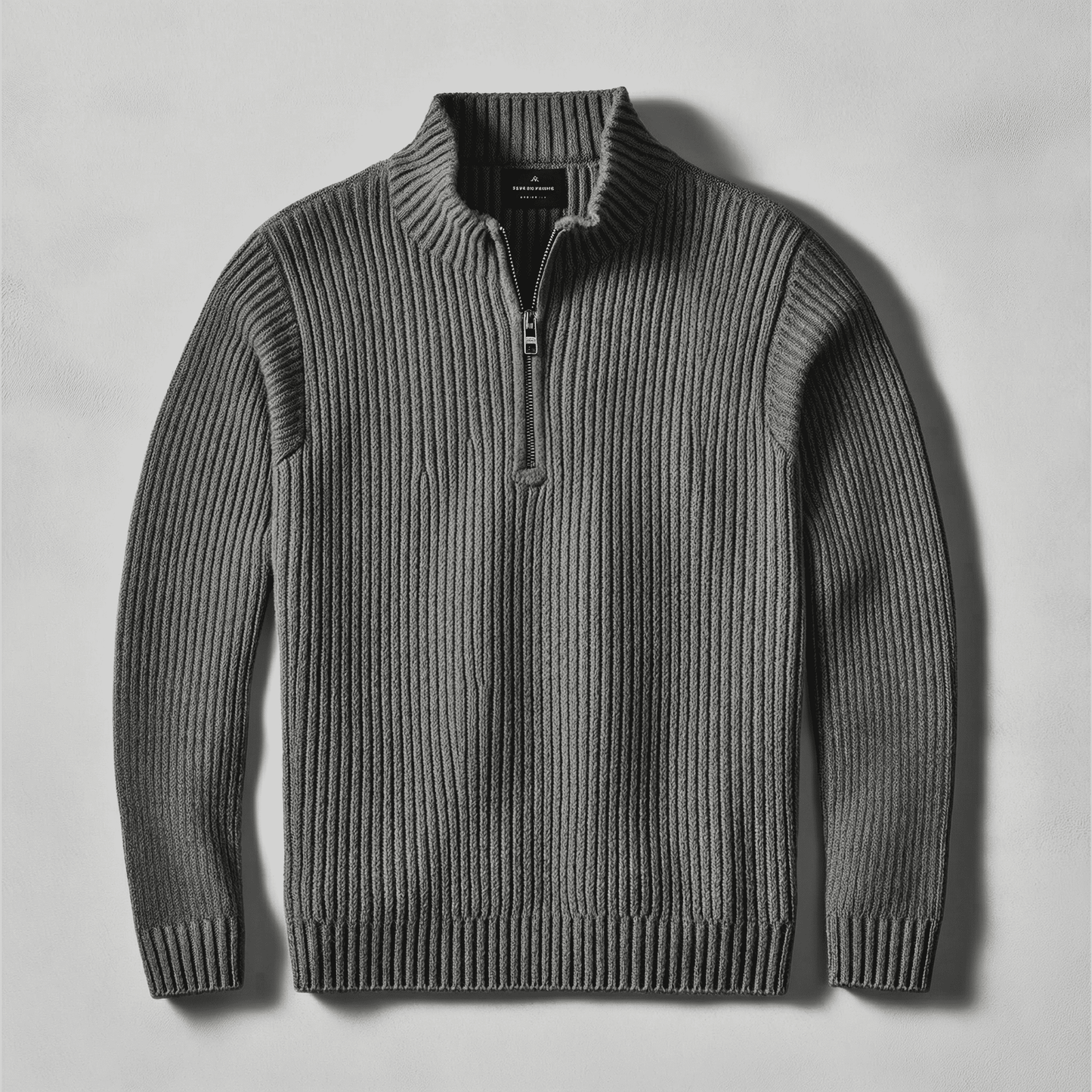 Seza Fine Rib Sweater