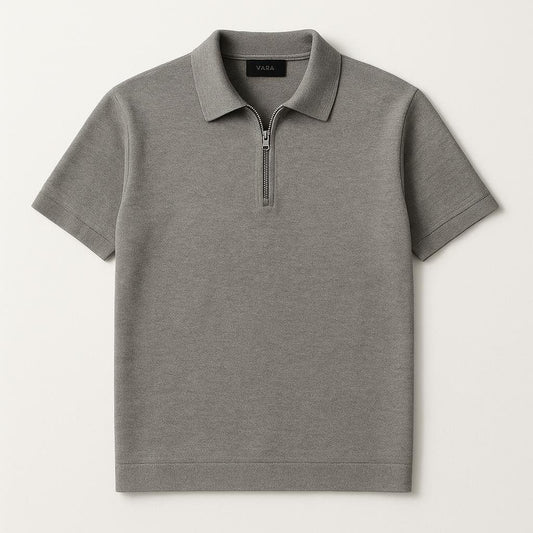 Capri Zip Knit Polo