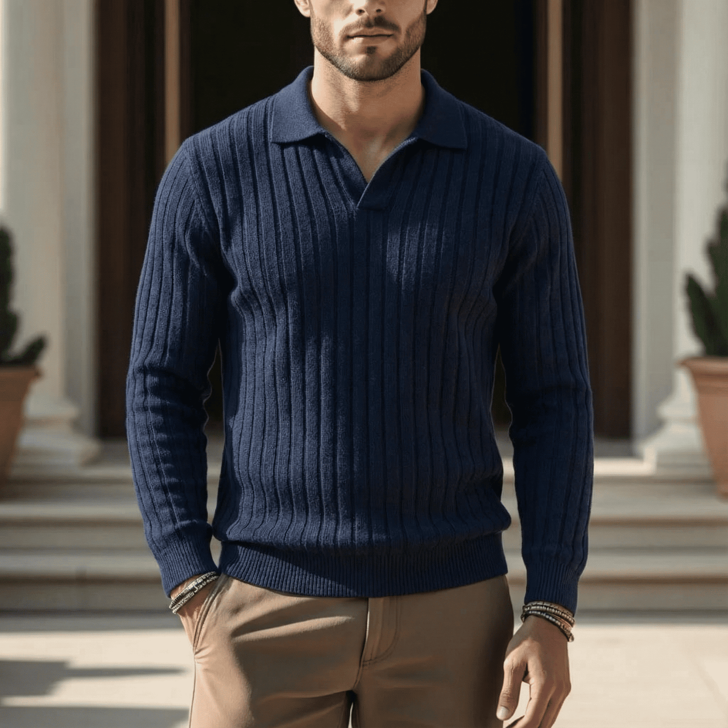 Como Swiss Knit Polo