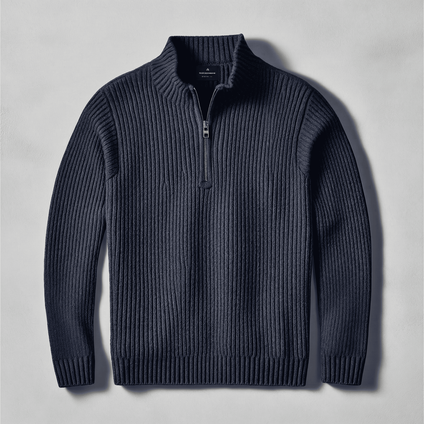 Seza Fine Rib Sweater