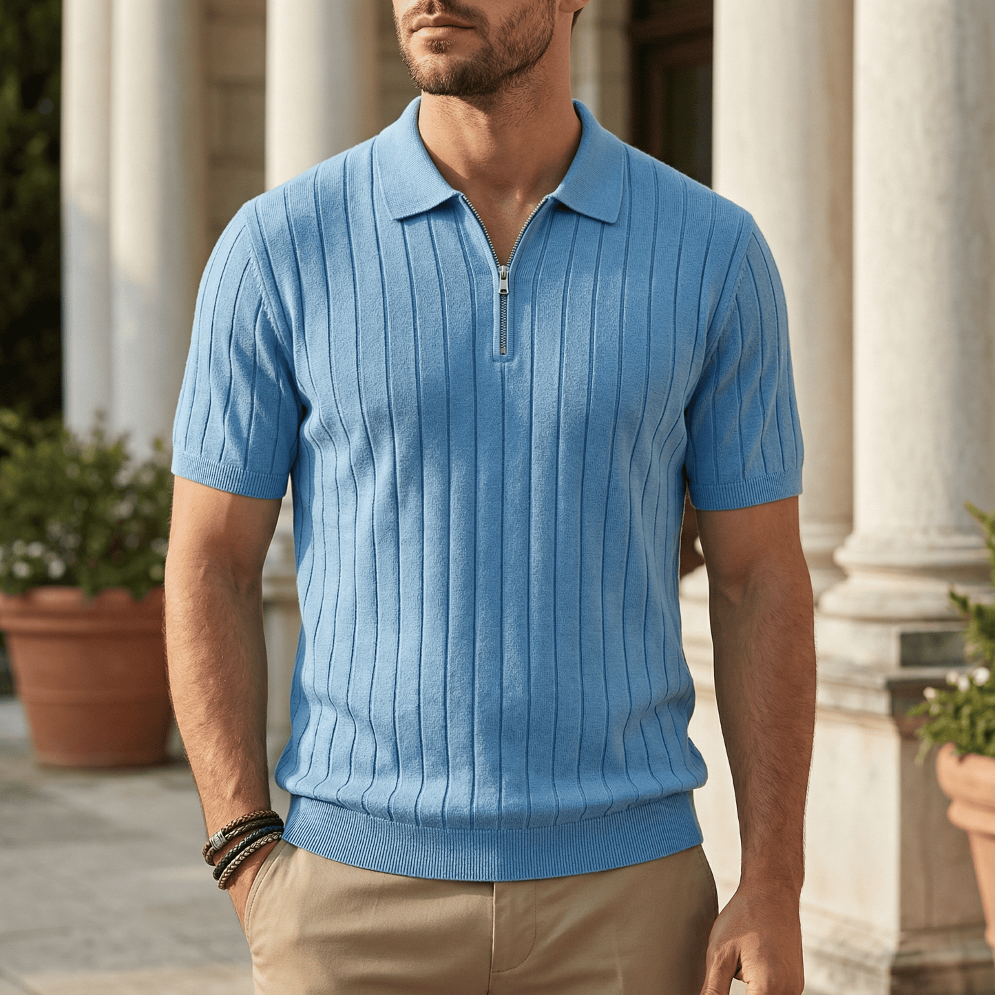 Ferro Arabian Knit Polo