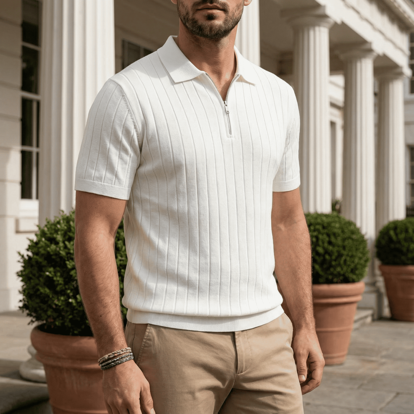 Ferro Arabian Knit Polo