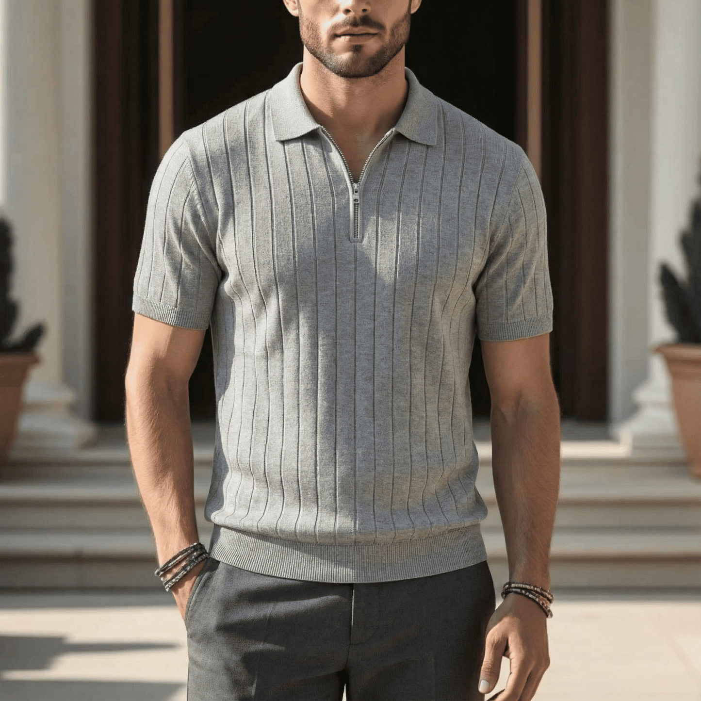 Ferro Arabian Knit Polo