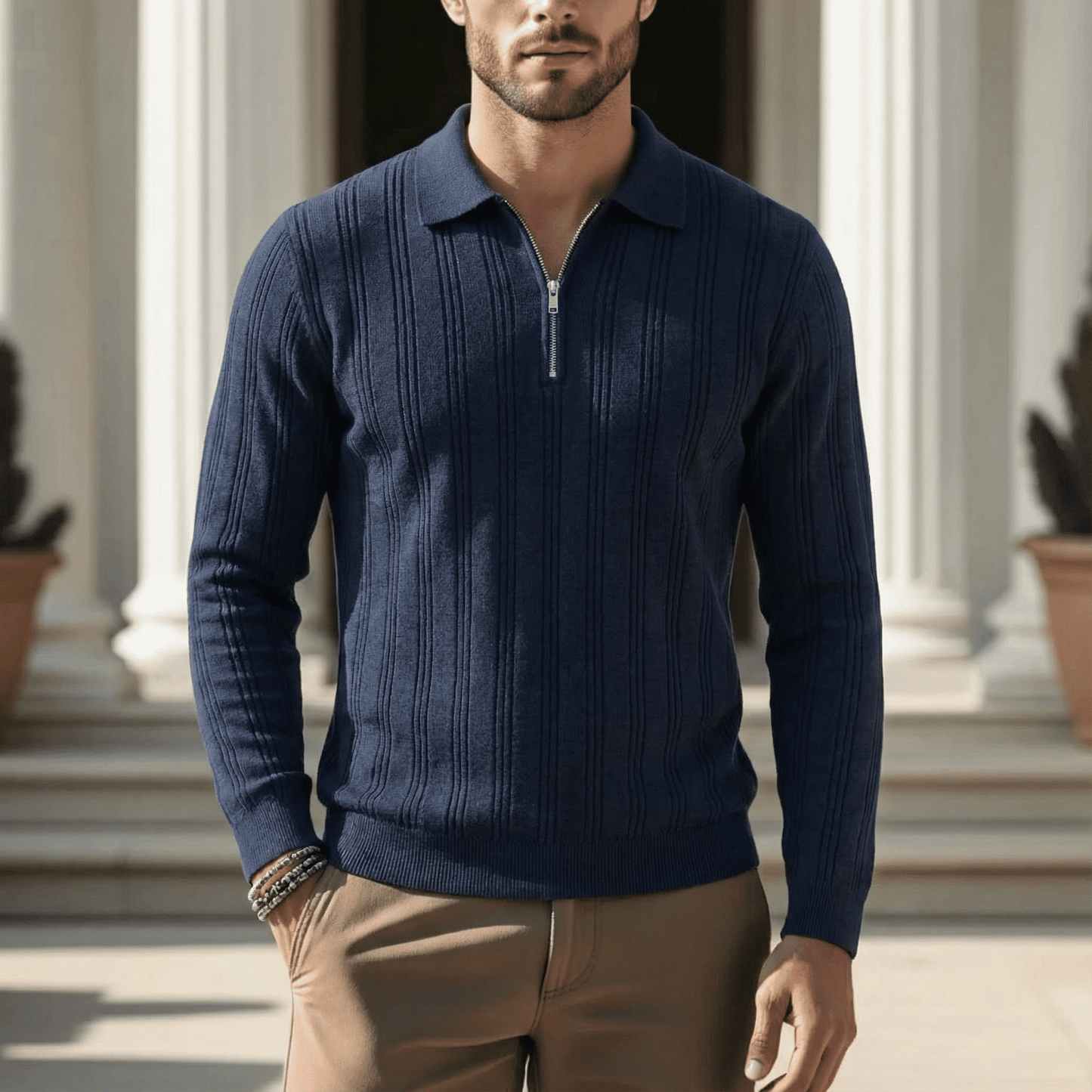 Luca Knit Polo