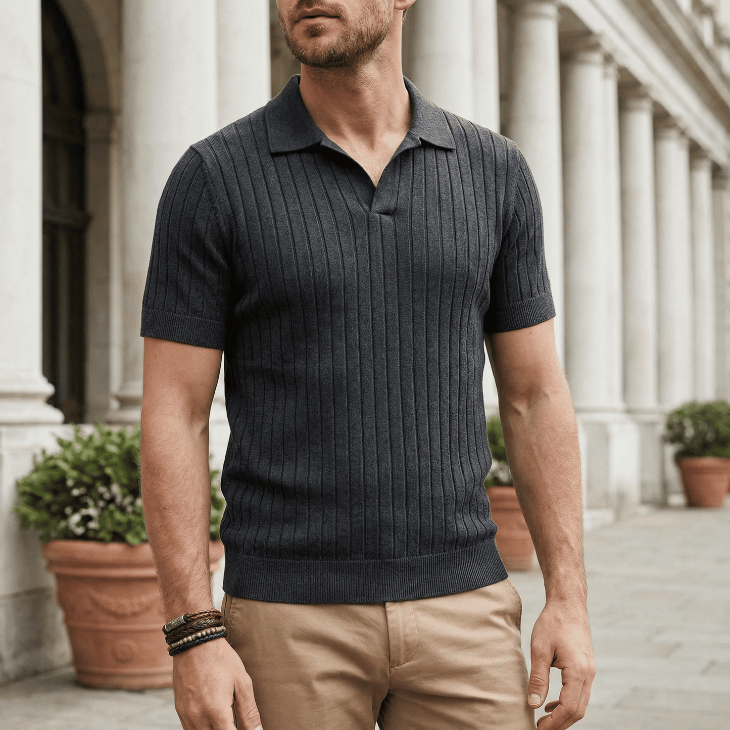 Périgueux French Knit Polo
