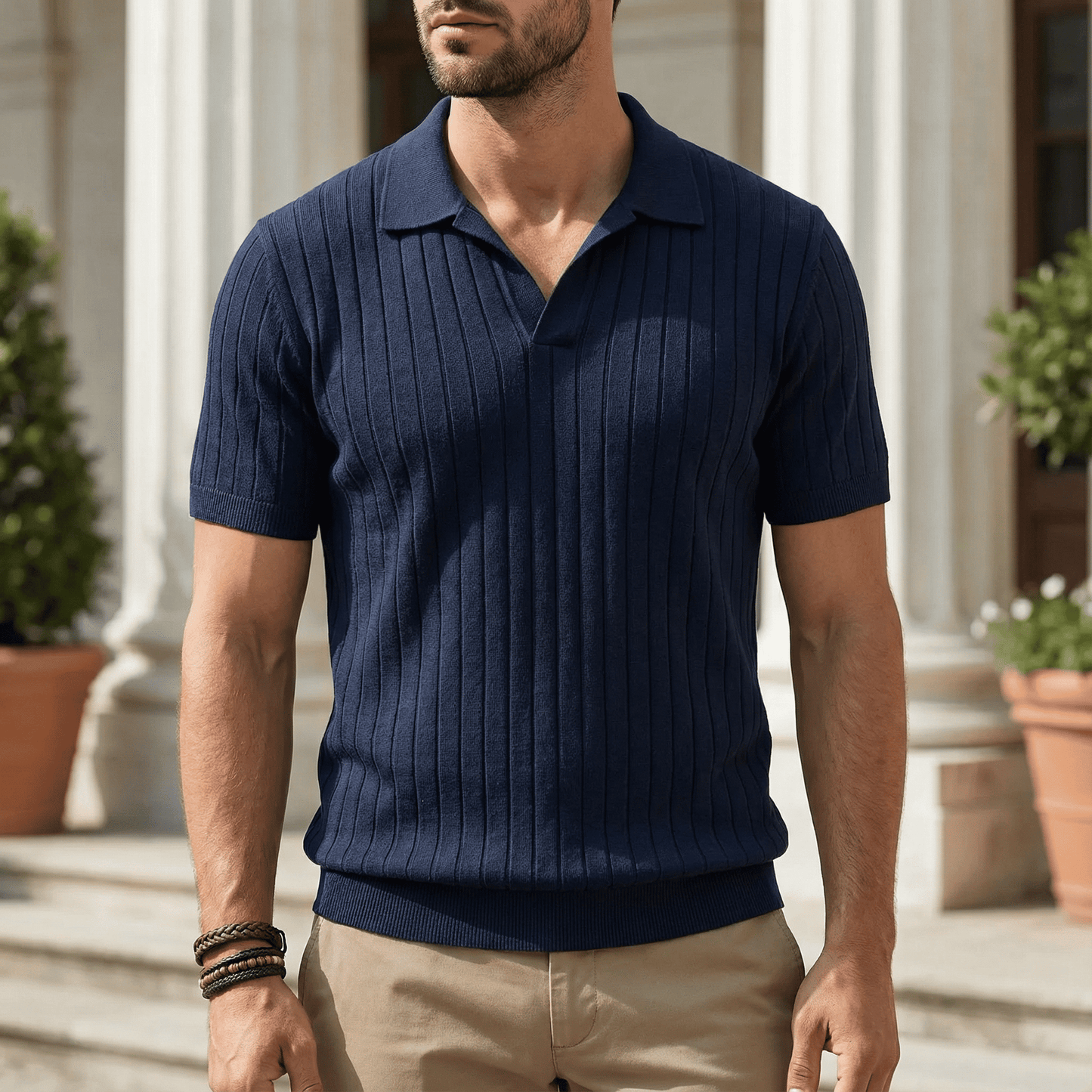 Périgueux French Knit Polo