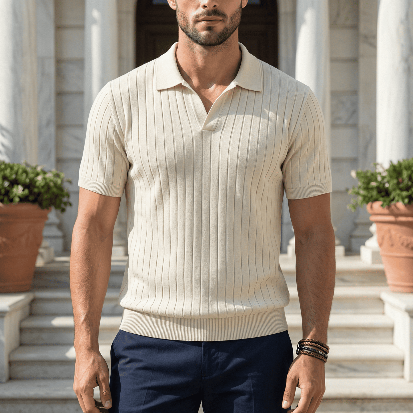 Périgueux French Knit Polo