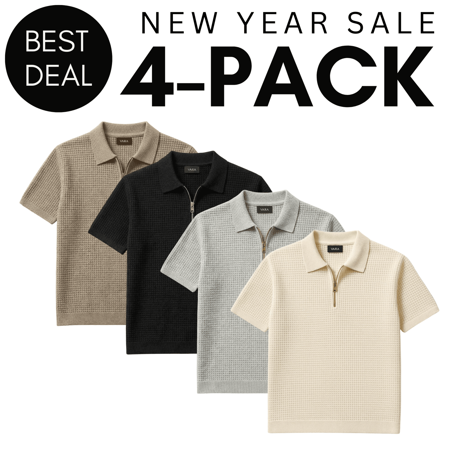 Sorrento Waffle Knit Polo