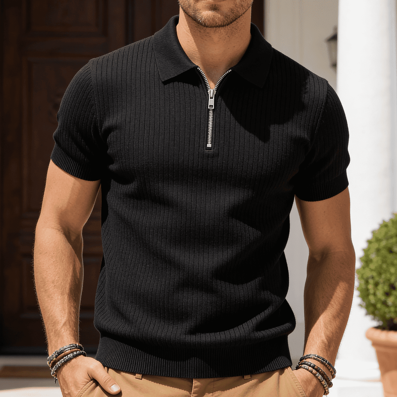 Vara Swiss Knit Polo